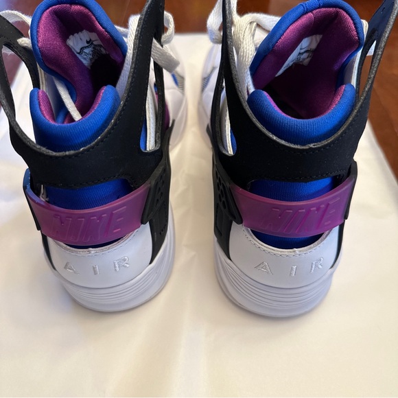 Nike Air Flight Huarache OG Varsity Purple Blue Sneakers FD0183-101 Mens Size 10 - Picture 11 of 14
